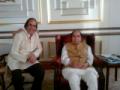 Ashok Shevde With Great Legend D.Y Patil
