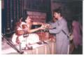 Felicitation by Arti tai Ankalikar