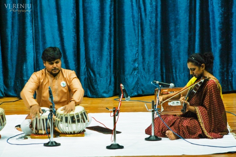 Solo performance in Sudharma Theatre,Chinmaya Naada Bindu,Kolvan