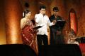 Mandar performing  in Show  'Sur Samrat Ashok' with Anirudha Joshi & Madhuri Karmarkar