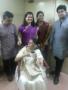 Mandar with famous singer Suman Kalyanpur at Tilak Smarak Mandir
