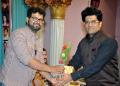 Mandar with Avadhoot Gupte at 'Hum Aur Tum' CD release