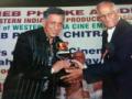Mustafa Sajjad receiving 'Dada Saheb Phalke Award'