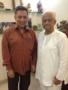 Mustafa Sajjad with Pyarelalji (Laxmikant Pyarelal)