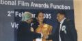 Arun Nalavade receiving award from Dr. A P J Abdul Kalam