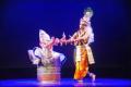 Sudip kumar Ghosh performing in Manipuri dance.
