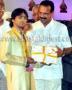 Sudip Kumar Ghosh receiving award