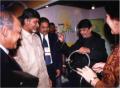 Satish Deshmukh with Chief Minister of Andra Pradesh