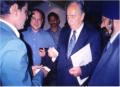 Satish Deshmukh with President of Israyel