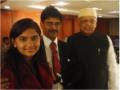 Princess Kimaya & Satish Deshmukh with Mr. Kiran Shantaram