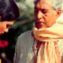 Geeta Chandran with her Guru K. N. Dakshinamurthi.