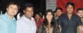 Satish with Kamlesh Sawant, Aditi Sarangdhar and Ashok Samarth (Lakshya - team)