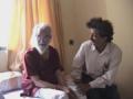 Satish Chaphekar with Babasaheb Purandare