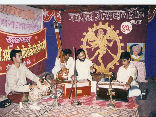 Performing Jugalbandi With Son Sarang