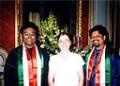 Dr. Avijit Ghosh with Zeljka James Beneti Producer of I.F.F. Croatia with Jadranka Kosor