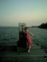 Raphaelle Brochet at seashore