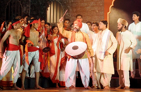 Kalakar performing in Azadi 60 prg. of Chaurang.