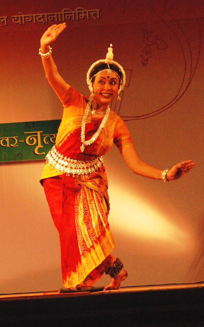 Jhelum Paranjape a Odissi dancer.