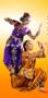 Sanyogeeta Patil  performing Bharatnatyam dance.