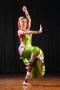 Ayana Mukherjee performing Kuchipudi dance.