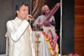 Yogesh Gandharv performing at 'Shradhanjali to Ravishankarji' program.