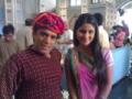 Sanjay Verma with Akshra.