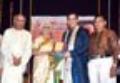 Anand Bhate with Prabh Atre Ustad Dagarand K .G. Dharmadhikari.