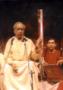 Anand Bhate with Pt. Bhimsen Joshi.