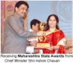 Receiving Maharashtra-award