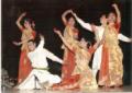 Hridev Ray performing in group.