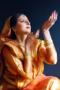Alokparna presenting meera bhajan.