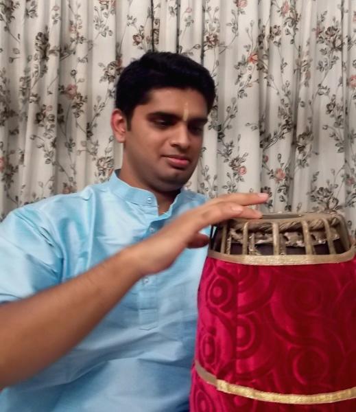 Sunil Subramanya Mrudangam Artist