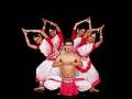 Sharmila Mukherjee performing in group dance.