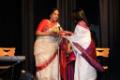 Rageshree welcoming Guru Shubha Joshi.