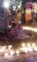 Kalbeliya-dancer-with-diyas-lighting.