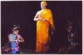 Vasanta Utsav Programme of Visva Bharati Santiniketan in 2009 From left at teprocession to right at evening programme as Ananda in Tagores Dance Drama Chandalika