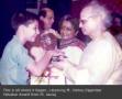 Aditya Khandwe receiving Pt. Vishnu Digambar Paluskar Award from Pt. Jasraj.
