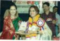 Felicitation in Bal Ekankika Mahotsav organised by Kankariya.
