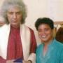 Farooque Latif Khan with Pt. Shivakumar Sharma.