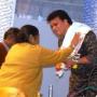 Farooque Latif Khan receiving Award.