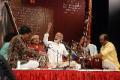 Accompanied pt. Dinkar Panshikar at kala academy panjim