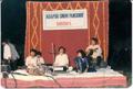 Vijay Pathak performing on stage.