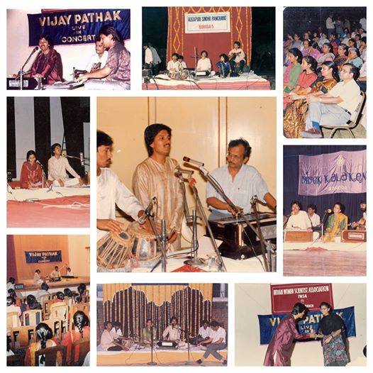 Vijay Pathak performing In Program
