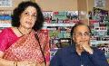 Shobha Bondre with actor Dilip Prabhavalkar