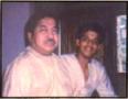 Mahesh with Guru Pt. Jitendra Abhisheki