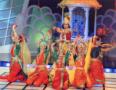 Dilip Khanderay performing with his troup 