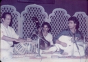 Dr. Rajeeb Chakraborty performing in program