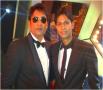 With actor Shekhar Suman.