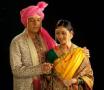 Tushar Dalvi and Manasi Salvi in Film Sadarakshanaay.