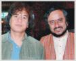 Pt. Kaivalyakumar with Ustad Zakir Hussain.